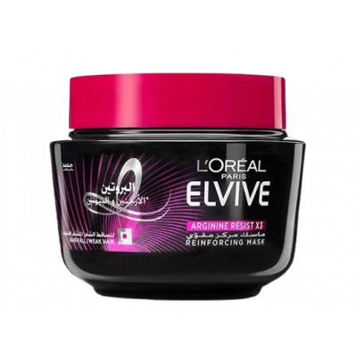 LOREAL ELVIVE ARGININE RESISIT X3 CONCENTRATED REINFORCING HAIR MASK 300 ML